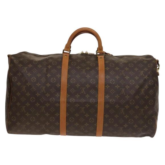 LOUIS VUITTON Monogram Keepall Bandouliere 60 Boston Bag M41412 - Picture 2 of 16